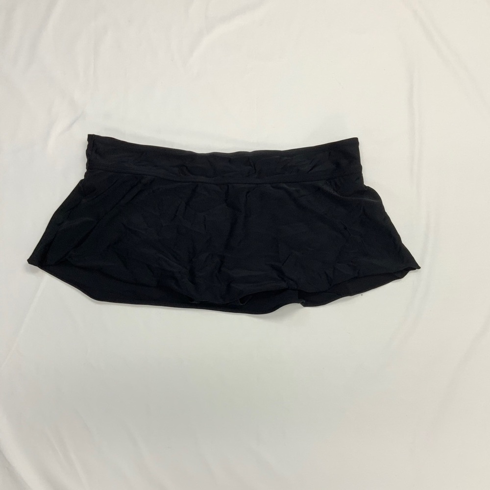 Bathing suite bottom skirt